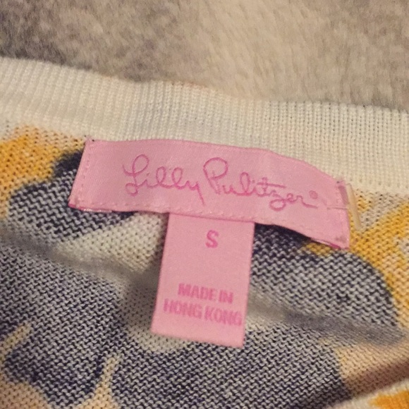 Lilly Pulitzer Cotton Sweater S 🌸🌸🌸 - Picture 4 of 6